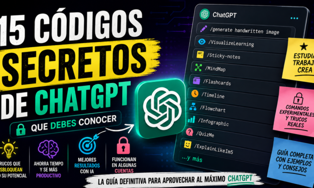 ¿Existen códigos secretos en ChatGPT? La verdad sobre los comandos ocultos y 15 ejemplos que debes conocer